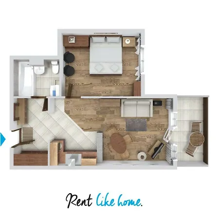Rent Like - Za Cieszynianka Ii Apartment